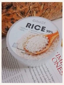 GENESIS COSMETICS Gel Exfoliante De Arroz Remueve Células Muertas Rice Suaviza Hidrata La Piel 1PZ - transparente - Ver 2
