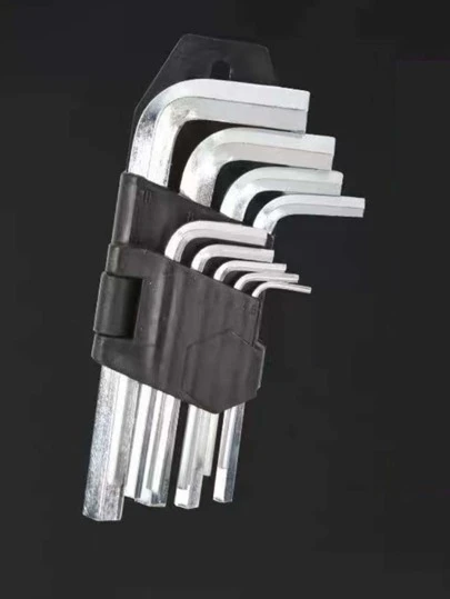 Kit Jogo Ferramentas Chave Hexagonais Allen p/ Bicicleta Bike Ciclismo 9pçs 1.5 a 10mm