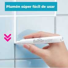 RENOVA JUNTAS PLUMIN PARA LA RENOVACION DE JUNTAS DE AZULEJO - Blanco - Ver 2