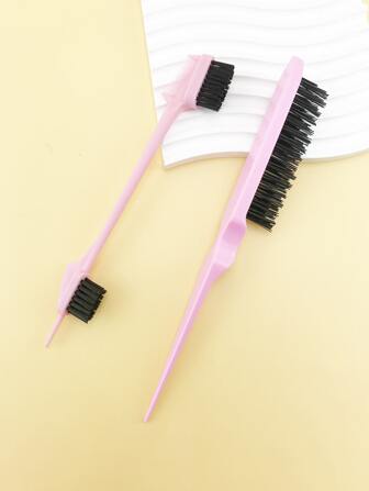 2入組髮梳套裝，用於盤發、捲髮、豐盈和梳理