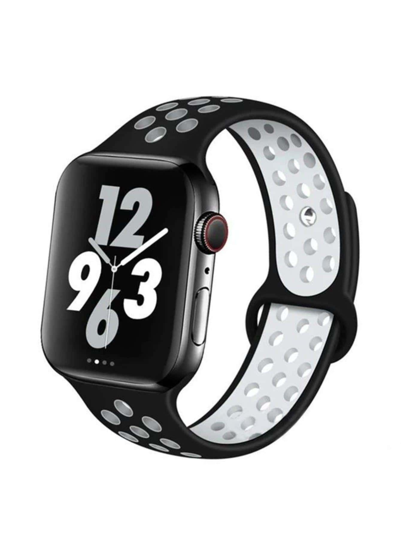 Watchband Accessories - Black and White - View 1