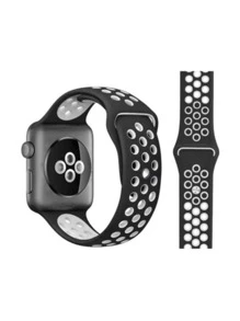 Watchband Accessories - Black and White - View 2