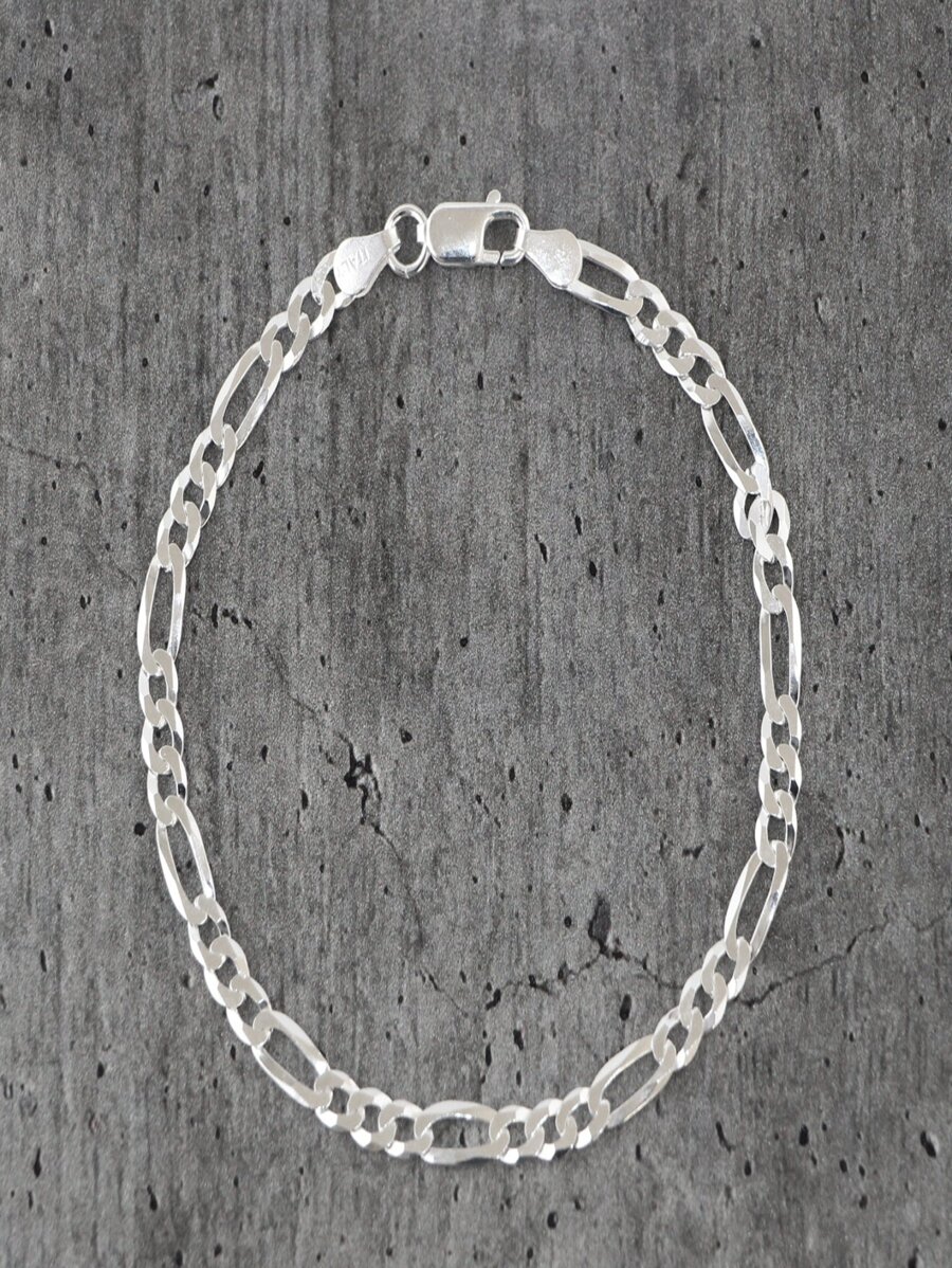 Brazalete/Pulsera de Bebé de Plata ley 925 - Plateado - Ver 1