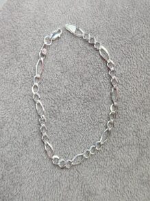 Brazalete/Pulsera de Bebé de Plata ley 925 - Plateado - Ver 2