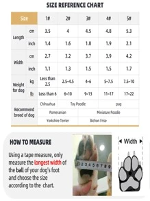 可愛的棕色皮革狗和貓鞋 - 棕色 - 查看 2