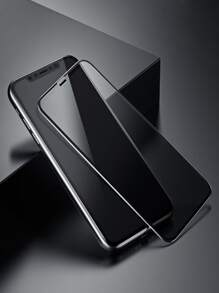 Película de Privacidade de vidro Temperado 3D para  APPLE 11 XR I14 14PRO 14PROMAX anti-queda  Preta - Preto - Visão 4