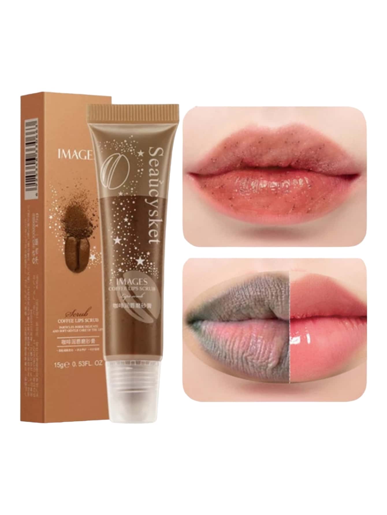 Exfoliante De Labios Aclara Repara Humecta Unifica - Blanco - Ver 1