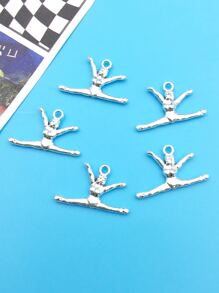 20 cái Màu Bạc Cổ Màu sắc Thể thao Mũ bóng chày Bóng chày Người chơi DIY Đồ treo Vật rủ xuống Đối với Vòng tay Dây chuyền Hoa tai Làm đồ trang sức Phụ kiện Đồ trang sức Quân nhu - Bạc - Xem 2