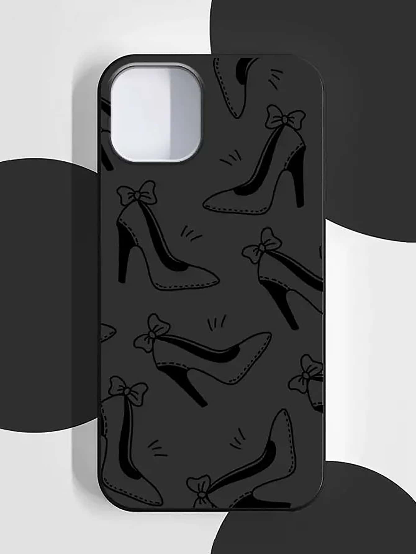 Black Phone Case Compatible With Apple And Samsung Models - Multicolor - View 1