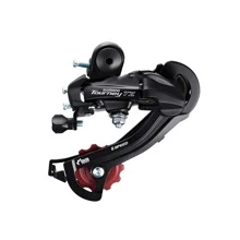 Desviador Trasero Shimano Tourney Rd-tz500, 6 Y 7 Pasos. - Negro - Ver 1