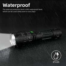 Multifunctional High Power Flashlight For Outdoor Camping, Hunting And Targeting, With Strong Far-reaching Light