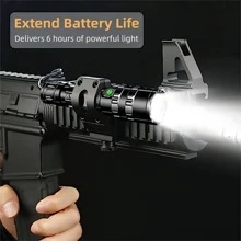 Multifunctional High Power Flashlight For Outdoor Camping, Hunting And Targeting, With Strong Far-reaching Light
