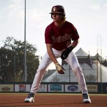 1pc Baseball Sliding Mitt Pad, Black Softball Sliding Guard, Sports Glove For Left Hand - Black - View 6