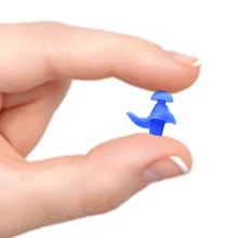 1 Pair Waterproof Soft Earplugs Silicone Portable Ear Plugs Swimming Accessories Earplugs Classic Delicate Texture, Beach Essentials, Beach Accessories, Pool Float