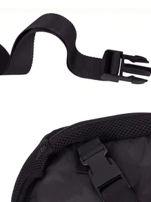 1入組寵物背包適用於貓和小狗,網眼透氣手提包 - 黑色 - 查看 5