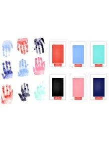 1 miếng đệm mực in hình thú cưng ngẫu nhiên cho chó và mèo để ghi nhớ - Nhiều màu - Xem 9