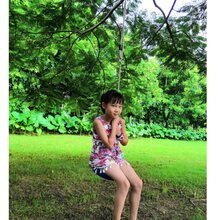 IFOYO 1 Pcs Tree Swing Disc, Rope Swing Round Kids Swing Seat Strong Disc Swing For Outdoor Backyard Playground Holds 220lbs/100kg For 3-10 Years Kids Children - Blue - View 6