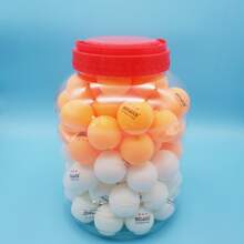 80pcs/box Abs New Material 40+ High Elasticity & Durable Ping Pong Balls For Competition & Training - Multicolor - View 1
