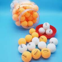 80pcs/box Abs New Material 40+ High Elasticity & Durable Ping Pong Balls For Competition & Training - Multicolor - View 3