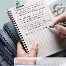 4pcs notebook A5 Easy thickened Softcover notebook, 40sheets for office students - Multicolor - View 3