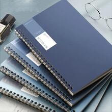 4pcs notebook A5 Easy thickened Softcover notebook, 40sheets for office students - Multicolor - View 2