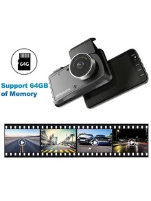 1080P Car Traveling Recorder 64G - Black - View 7