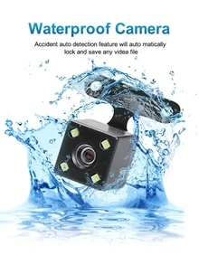 1080P Car Traveling Recorder 64G - Black - View 8