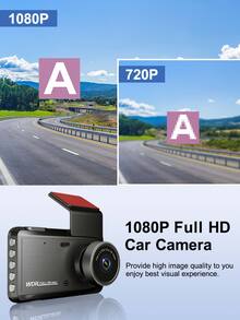 1080P Car Traveling Recorder 64G - Black - View 10