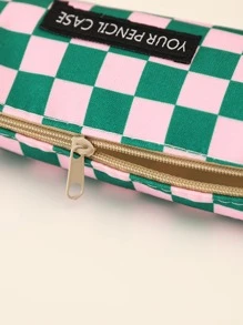 1 Họa Tiết Bàn Cờ Miếng Dán Trang Trí Túi Đựng Văn Phòng Phẩm, Đơn Giản Di Động Túi Đựng Bút Dành Cho Sinh Viên Văn Phòng Phẩm Tổ Chức - Nhiều màu - Xem 6