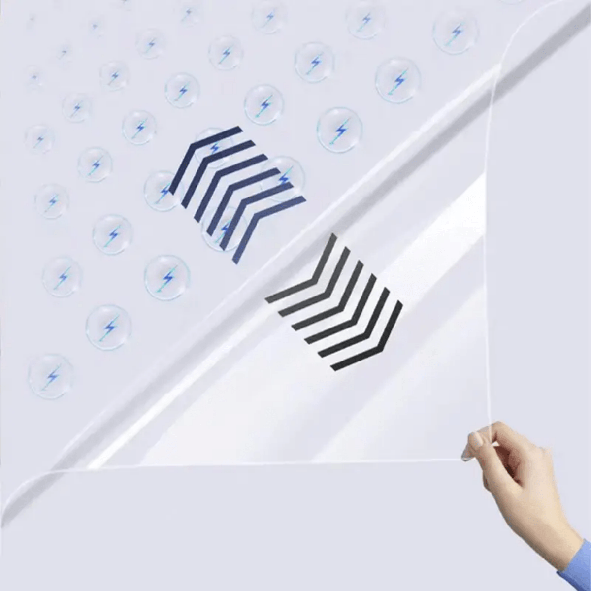 1 Sheet Heatresistant Transparent Kitchen Oilproof Stickers, Oil