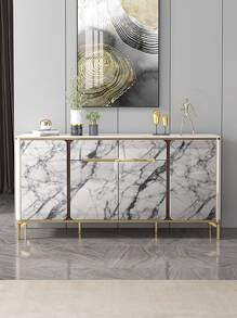 1張裂紋大理石廚房灶貼膜防水自粘廚房防油貼櫥櫃桌面保護翻新膜家具翻新大理石膜自粘壁紙 - 彩色 - 查看 3