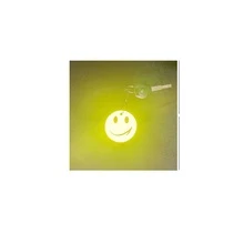 紅色反光微笑臉裝飾鑰匙扣,適用於自行車和小禮物 - 紅色 - 查看 4