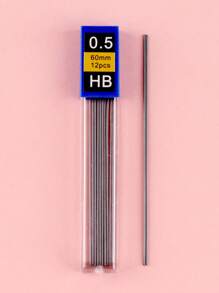 1/5/10pcs 0.5/0.7mm Automatic Pencil Lead Refills, HB Resin Mechanical Pencil Leads, School Supplies Back To School - Black - View 4