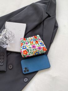 Túi lót túi kiểu mới cho nữ Túi trang điểm họa tiết hoa Túi du lịch Túi xách nhẹ thời trang di động cho kỷ niệm cho quà tặng sinh nhật cho quà tặng cho nhân viên văn phòng cho nam cho nữ Ví du lịch màu cam Hoa dâm bụt cho phụ nữ Ví ví mini Ví ví tiền xu - Nhiều màu - Xem 5