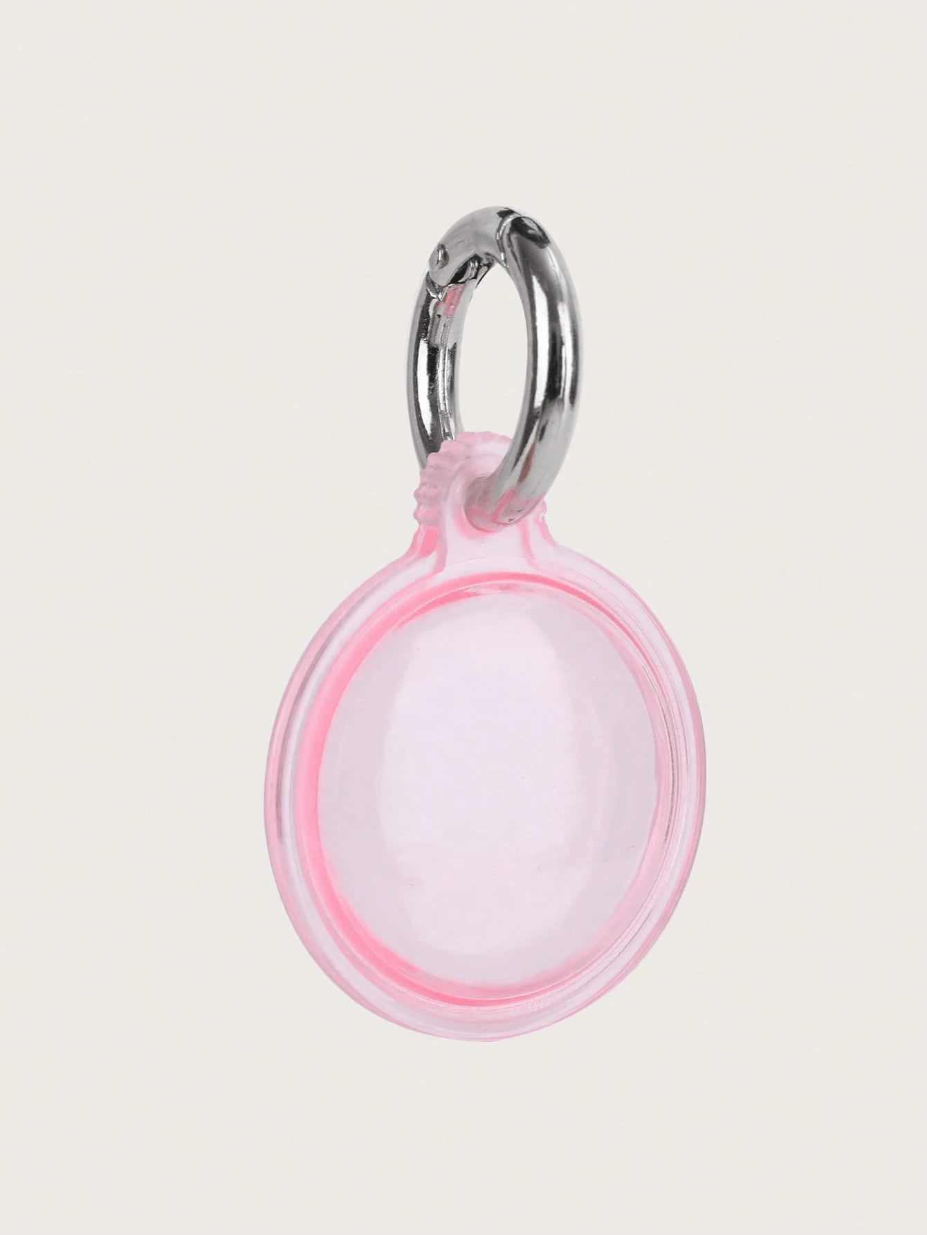 Plain Case Compatible With Apple AirTag - Pink - View 1
