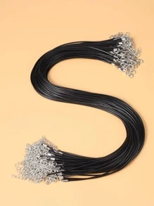 50股基本款DIY項鍊配件 - 黑色 - 查看 2