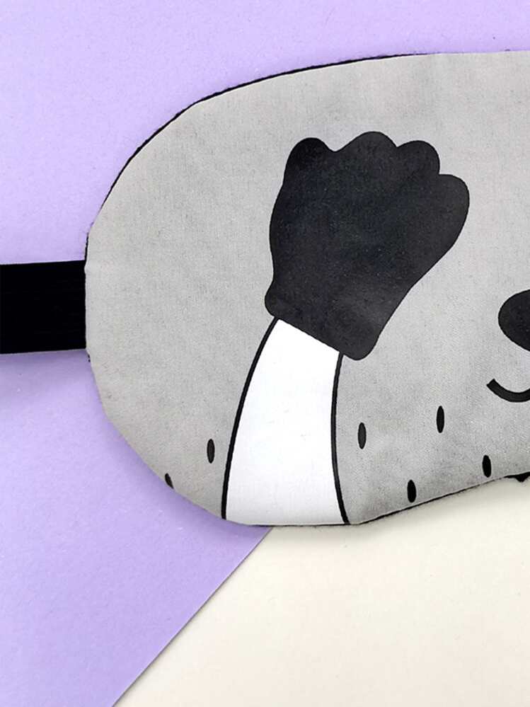 1pc Light Blocking Eye Mask, Suitable For Sleeping And Alleviating Eye FatigueFor Bedroom,Travel,Office,School, Back To School Supplies - Multicolor - View 3