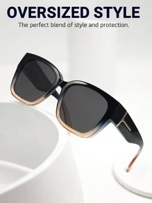 夹式时尚太阳镜，男女均可防紫外线 400，适合驾驶和户外活动 太阳镜 海滩太阳镜 女士海滩配饰 太阳镜 太阳镜 遮阳基本款，适合毛衣 牛仔裤 运动裤 连帽衫 夹克 连衣裙和长袖衬衫 时尚遮阳优雅装扮 家庭出游 旅行度假 夏季海滩度假、户外、旅行 - 灰色 - 查看 6