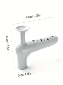 1pc Silicone Door Handle Cover - Blue - View 3