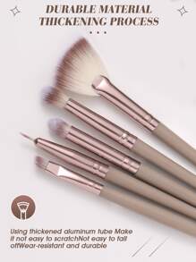 Bộ cọ trang điểm 16 món bằng sợi tổng hợp bao gồm cọ tán phấn mắt cho mặt và mắt, Bộ cọ trang điểm, Bộ dụng cụ trang điểm, Bộ trang điểm hoàn chỉnh, Bộ cọ trang điểm, Bộ trang điểm đầy đủ, Bộ cọ, Bộ cọ trang điểm, Bộ quà tặng trang điểm, Bộ sản phẩm, Quà tặng, Cọ trang điểm chuyên nghiệp, Bộ trang điểm hoàn chỉnh - Nhiều màu - Xem 5