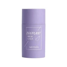 Solid Green Tea Mask Stick 40g - Green Mask Stick For Men And Women, Revitalizing Skin Care, Clean And Green Facial, Facial Mask Kit, Ideal For All Skin Types - Purple - View 1