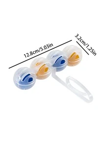 1入組抽水馬桶清潔帶4藍色泡泡懸掛止汗走球 - 彩色 - 查看 4