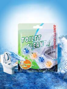 1入組抽水馬桶清潔帶4藍色泡泡懸掛止汗走球 - 彩色 - 查看 2