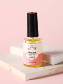 FULL BEAUTY 1盒15毫升角質層油營養油，保濕防倒刺指甲邊緣手指指甲護理工具