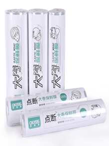 Papel film 1 rollo talla grande - Blanco - Ver 1