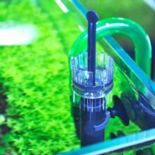 Fish Tank Water Surface Oil Protein Skimmer Lightweight Adjustable Water Flow For Aquarium Fish Tank - Black - View 2