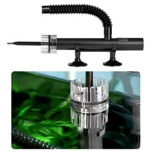 Fish Tank Water Surface Oil Protein Skimmer Lightweight Adjustable Water Flow For Aquarium Fish Tank - Black - View 4