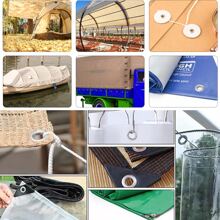 扣眼工具成套工具手持打孔機鉗便攜氣眼鉚釘手掌機器手動沖床/穿孔帶500入組10mm扣眼 - 黑色 - 查看 7