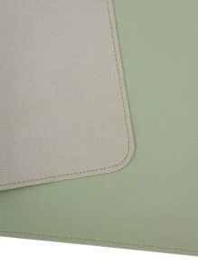 قطعة واحدة 60 سم/90 سم وسادة ماوس الجانب، حصيرة مكتب لاب توب مقاومة للماء وسهلة التنظيف، وسادة لوحة مفاتيح ووسادة ماوس - أخضر - مشاهدة 6