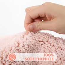 PinkSheep Ultra Soft Floral Bathroom Rugs Non-Slip Microfiber Washable Bath Rug Door Floor Mats, 18" X 30", Pink - Pink - View 3